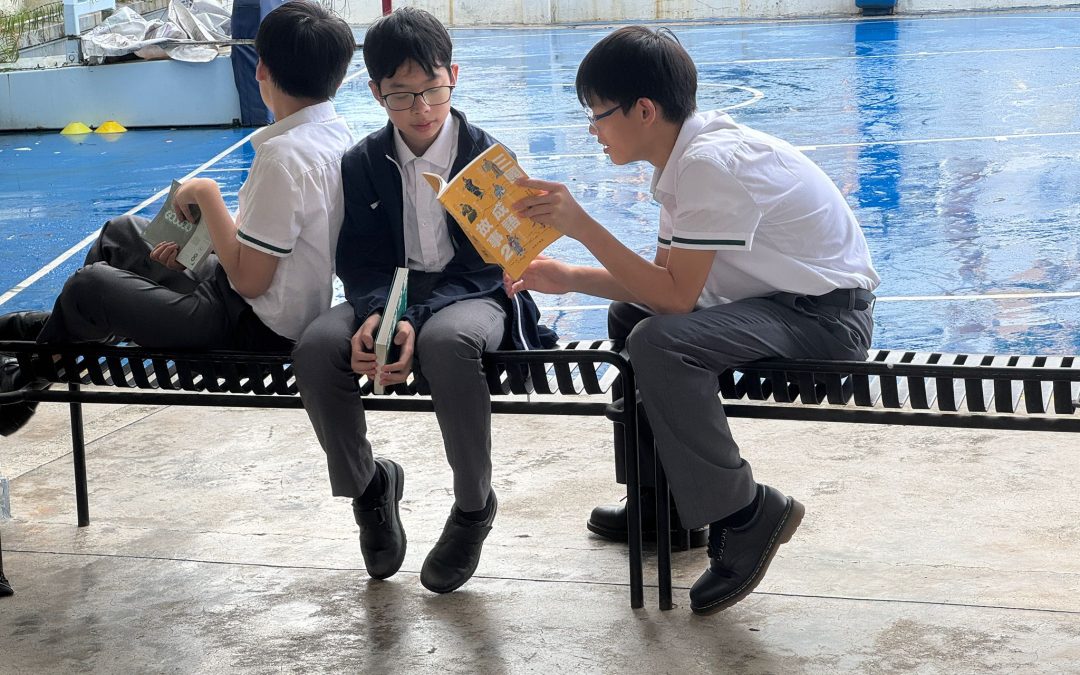 新校有蓋操場化身閱讀樂園!